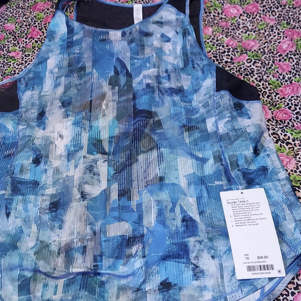 Lululemon sculpt tank 2
